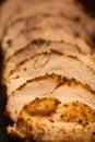 Sliced Roasted Turkey Roast Royalty Free Stock Photo