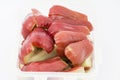 Sliced Rose apples or chomphu