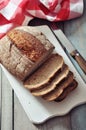 Sliced rye bread Royalty Free Stock Photo