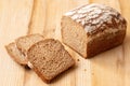 Sliced rye bread Royalty Free Stock Photo