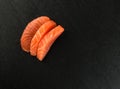 Sliced Salmon Fillet Royalty Free Stock Photo