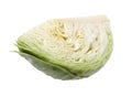 Sliced savoy cabbage