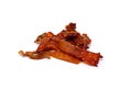 Sliced sheets of dried and crispy pork Royalty Free Stock Photo