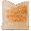 Sliced Toast Bread over white Royalty Free Stock Photo