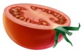 Sliced tomato piece