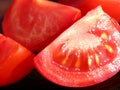 Sliced tomatoes