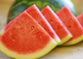 Sliced Watermelon Royalty Free Stock Photo