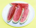 Sliced watermelon Royalty Free Stock Photo