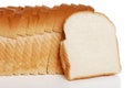 Sliced white bread