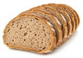 Sliced whole grain bread Royalty Free Stock Photo