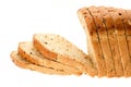 Sliced whole wheat bread Royalty Free Stock Photo