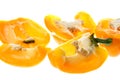 Sliced Yellow Bell Peppers