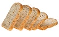 Slices bread Royalty Free Stock Photo