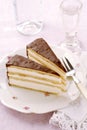 Slices of cake Royalty Free Stock Photo