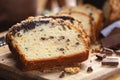 Slices of Chocolate Marble Loaf Cake