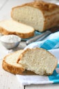 Slices of homemade gluten free bread Royalty Free Stock Photo