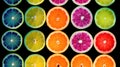 Slices of lemon, lime, orange and grapefruit . Royalty Free Stock Photo