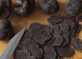 TRUFFE NOIRE tuber melanosporum Royalty Free Stock Photo