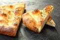 Slices of Ramadan Pita (Ramazan Pidesi)