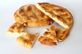 Slices of Ramadan Pita (Ramazan Pidesi)