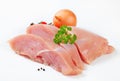 Raw turkey breast