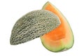 Slices of Rock Melon Royalty Free Stock Photo