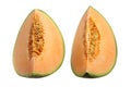 Slices of Rock Melon Royalty Free Stock Photo