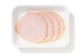 Slices of Roll Ham with Rind