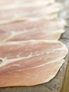 Slices of Serano Ham