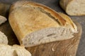 slices of sliced loaf of wheat bread Royalty Free Stock Photo