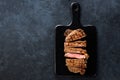 Slices Steak Ribeye Royalty Free Stock Photo