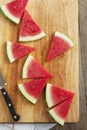 Slices of watermelon