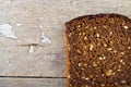 Whole grain brown bread. Royalty Free Stock Photo