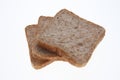 Slices of Wholemeal toast bread Royalty Free Stock Photo