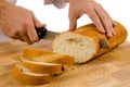 Slicing bread