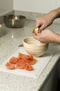 Slicing Tomatoes