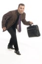 Slick businessman Royalty Free Stock Photo