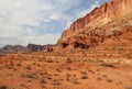 Slick Rock Divide in Capitol Reef National Park. Utah Royalty Free Stock Photo