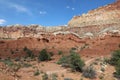 Slick Rock Divide in Capitol Reef National Park. Utah Royalty Free Stock Photo