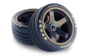 Slick wheels kit for race car