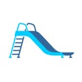 Slide playground for children illustration Royalty Free Stock Photo