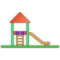 Slide playground - line art