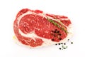 Slide rib eye beef