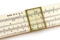 A slide rule Royalty Free Stock Photo