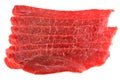 Slided Fresh Bulgogi beef Royalty Free Stock Photo