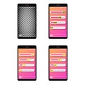 Slider bar interface collection