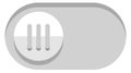 Slider button. User interface control toggle element Royalty Free Stock Photo