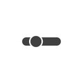 Slider Button vector icon