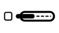 Slider Control Progress Bar UI Element Icon Interface Art vector design Generative AI Royalty Free Stock Photo