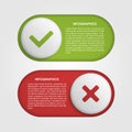 Slider infographic design template.